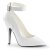 Pleaser SEDUCE-431 Escarpins Vernis Blanc EU-36/US-6