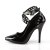 Pleaser SEDUCE-443 Escarpins Vernis Noir EU-35/US-5