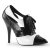 Pleaser SEDUCE-458 Escarpins Vernis Noir EU-35/US-5