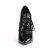 Pleaser SEDUCE-460 Escarpins Vernis Noir EU-40/US-10