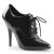 Pleaser SEDUCE-460 Escarpins Vernis Noir EU-39/US-9
