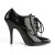 Pleaser SEDUCE-460 Escarpins Vernis Noir EU-39/US-9