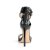 Pleaser SEXY-19 Sandales Vernis Noir EU-35/US-5