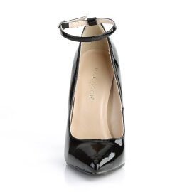 Pleaser SEXY-23 Escarpins Vernis Noir EU-35/US-5