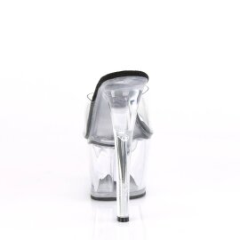 Pleaser SKY-301 Mules à plateforme Transparent EU-35/US-5