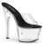 Pleaser SKY-301 Mules à plateforme Transparent EU-35/US-5
