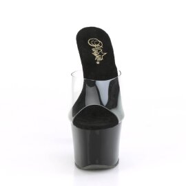 Pleaser SKY-301CRS Mules à plateforme Transparent...