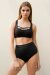 Lunalae Short taille haute Basic Noir XL