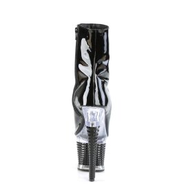 Pleaser SPECTATOR-1021 Bottines à plateforme Vernis Noir EU-39/US-9