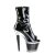 Pleaser SPECTATOR-1021 Bottines à plateforme Vernis Noir EU-39/US-9