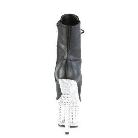 Pleaser SPECTATOR-1021RS Bottines à plateforme Vernis Noir EU-38/US-8