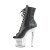 Pleaser SPECTATOR-1021RS Bottines à plateforme Vernis Noir EU-38/US-8