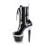 Pleaser SPECTATOR-1040 Bottines à plateforme Vernis Noir EU-37/US-7