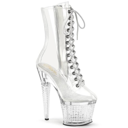 Pleaser SPECTATOR-1040C Bottines à plateforme Transparent EU-36/US-6