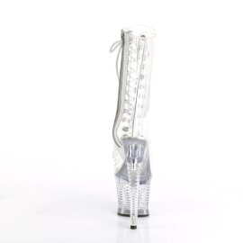 Pleaser SPECTATOR-1040C Bottines à plateforme Transparent EU-36/US-6