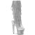 Pleaser SPECTATOR-2017RSF Bottines à plateforme Chrome Argent EU-38/US-8