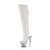 Pleaser SPECTATOR-3019 Bottes cuissardes à plateforme Cuir synthétique Chrome Blanc EU-40/US-10