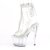 Pleaser STARDUST-1018C-2RS Bottines à plateforme Transparent EU-39/US-9