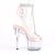 Pleaser STARDUST-1018C-2RS Bottines à plateforme Transparent Rose EU-40/US-10