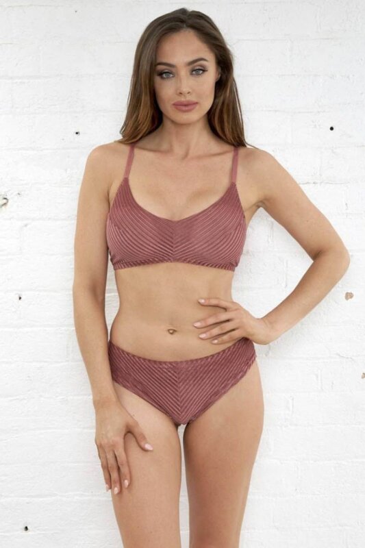 Lunalae Short Lana taille basse Rose poudré XS