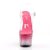 Pleaser STARDUST-708T Sandales à plateforme Transparent Rose EU-40/US-10