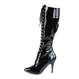 Pleaser VANITY-2020 Bottes Vernis Noir EU-37/US-7