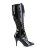 Pleaser VANITY-2020 Bottes Vernis Noir EU-37/US-7