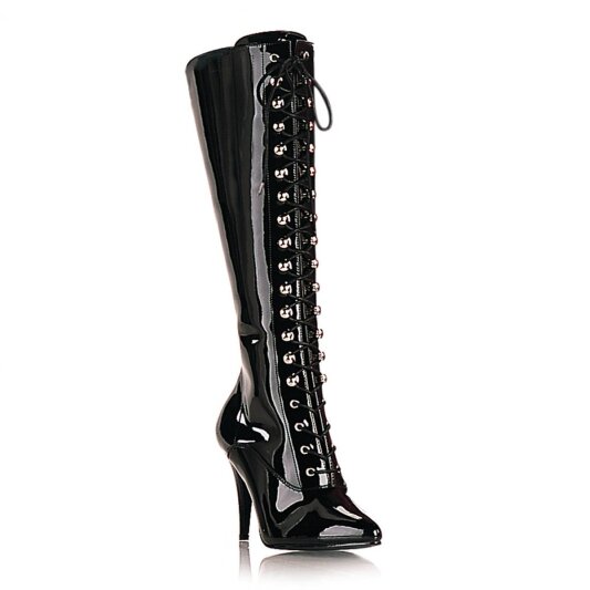 Pleaser VANITY-2020 Bottes Vernis Noir EU-39/US-9