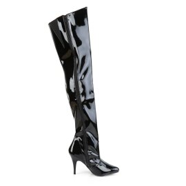 Pleaser VANITY-3010 Bottes cuissardes Vernis Noir EU-38/US-8