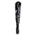 Pleaser VANITY-3010 Bottes cuissardes Vernis Noir EU-38/US-8