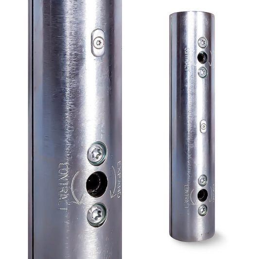 Poledance-Stange X-Pole Xpert 45mm Set, Chrom (Gebraucht) in Aarau für