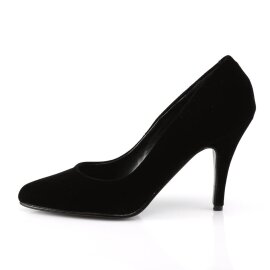 Pleaser VANITY-420 Escarpins Velours Noir EU-44/US-14