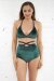 Lunalae Haut Sienna Vert velours L