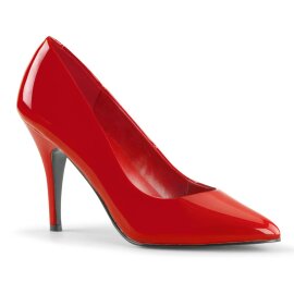 Pleaser VANITY-420 Escarpins Vernis Rouge EU-35/US-5