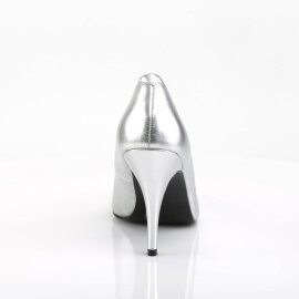 Pleaser VANITY-420 Escarpins Cuir synthétique Argent EU-35/US-5