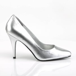 Pleaser VANITY-420 Escarpins Cuir synthétique Argent EU-35/US-5
