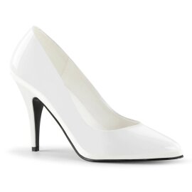 Pleaser VANITY-420 Escarpins Vernis Blanc EU-35/US-5