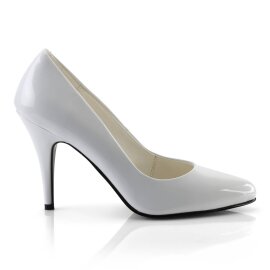 Pleaser VANITY-420 Escarpins Vernis Blanc EU-35/US-5