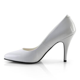 Pleaser VANITY-420 Escarpins Vernis Blanc EU-37/US-7