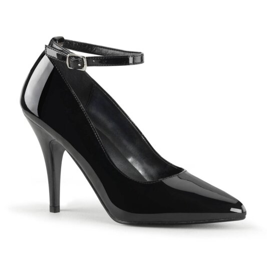 Pleaser VANITY-431 Escarpins Vernis Noir EU-35/US-5