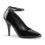 Pleaser VANITY-431 Escarpins Vernis Noir EU-35/US-5