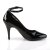 Pleaser VANITY-431 Escarpins Vernis Noir EU-35/US-5