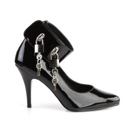 Pleaser VANITY-434 Escarpins Vernis Noir EU-35/US-5