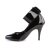 Pleaser VANITY-434 Escarpins Vernis Noir EU-35/US-5