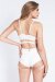 Lunalae Short Lure You taille haute Blanc XS