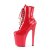 Pleaser XTREME-1020 Bottines à plateforme Vernis Rouge EU-35/US-5