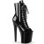 Pleaser XTREME-1021 Bottines à plateforme Vernis Noir EU-37/US-7