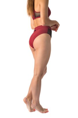 Dragonfly Short Molly Résille Bordeaux