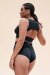 Lunalae Haut Courtney Col V Noir XS