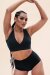 Lunalae Haut Courtney Col V Noir XS